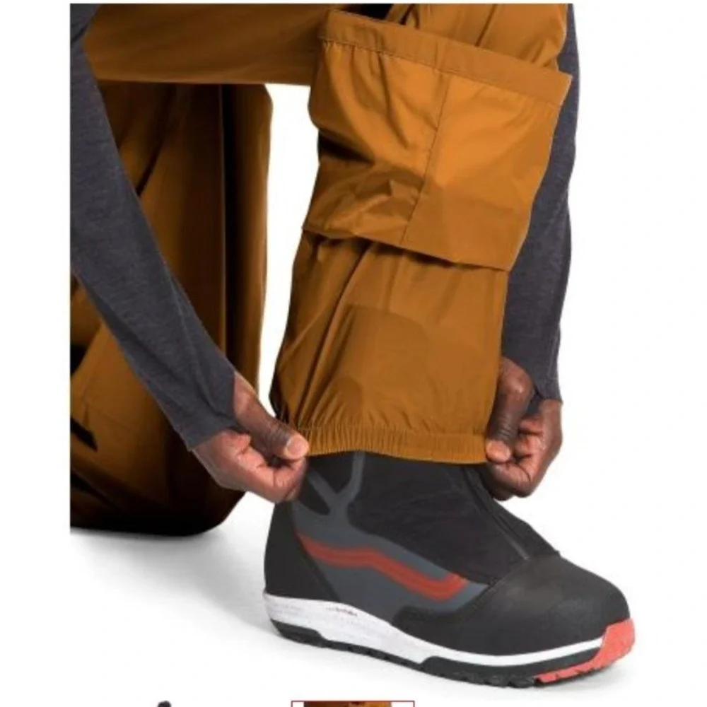 North Face Men's Seymore Pants Timber Tan Dry Vent Waterproof  Insulated L